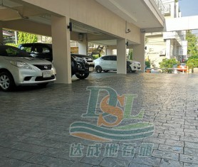 馬來(lái)西亞藝術(shù)壓花地坪項(xiàng)目