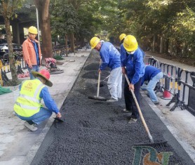深圳南山透水混凝土項(xiàng)目施工過(guò)程~